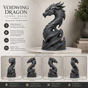 Black Dragon Figurine