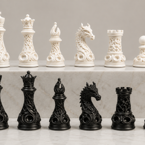 Detailed Chess Set